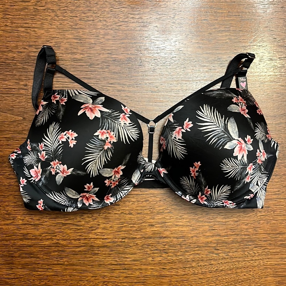 Victoria’s Secret Floral Very Sexy Push-Up Bra 34D